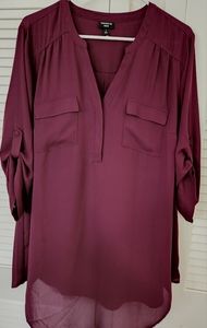 Torrid longer Harper blouse